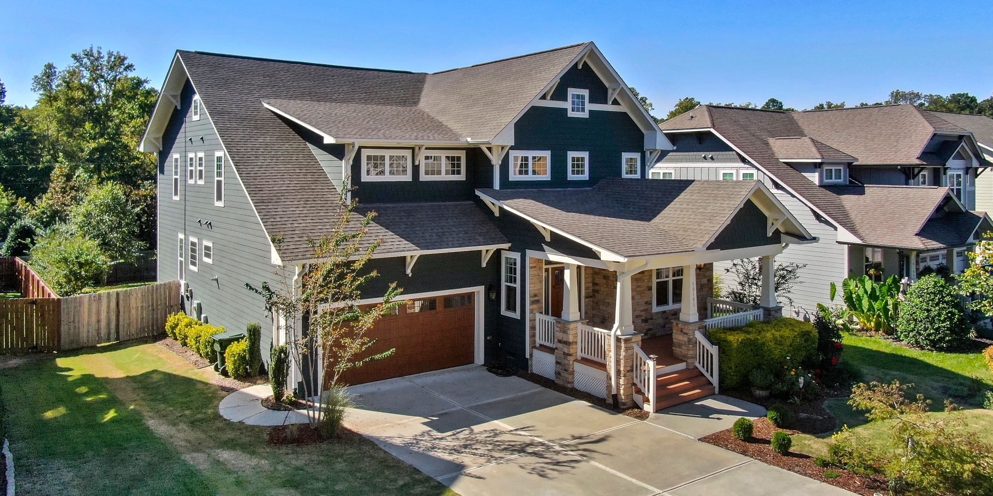 A craftsman house prepared for listing